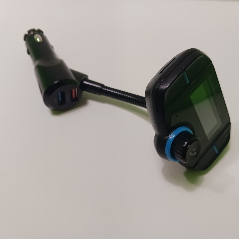 Bluetooth car adapter cigarette aux